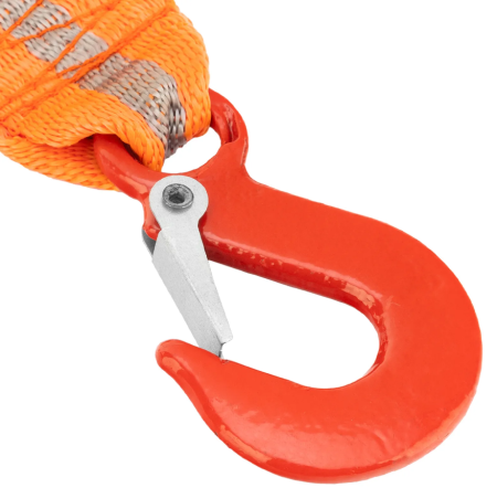 Трос буксировочный 2,5 тонны, 2 крюка, пакет, россия  stels