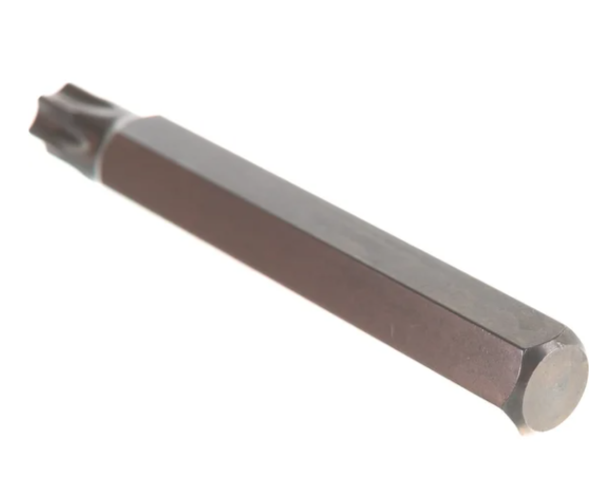 Бита-головка шестигранник 10мм torx т50х75мм удлиненная s2 jtc