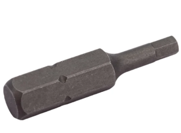 Бита hex h3х30мм 1/4" dr 6-ти гранная jtc