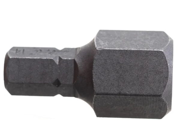 Бита hex h14х30мм 5/16" dr 6-ти гранная s2 jtc
