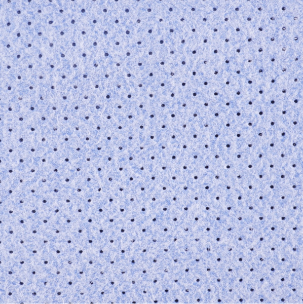 Искусственная замша с перфорацией avs bch-4055 (40*55 см) (голубая)