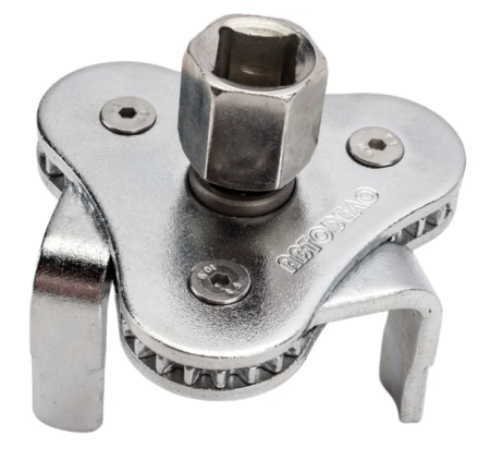 Съемник фильтров масляных 63-100мм плоские зажимы (автодело)