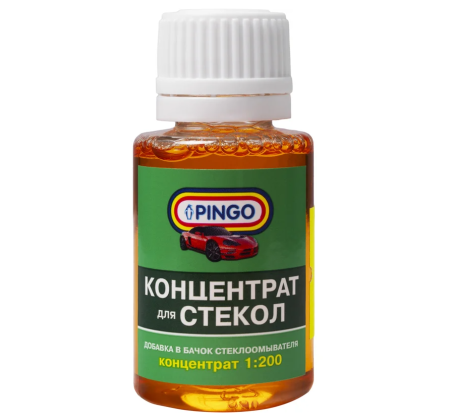 Моющий концентрат для стеклоочистителей pingo (концентрат 1:200) // 25мл